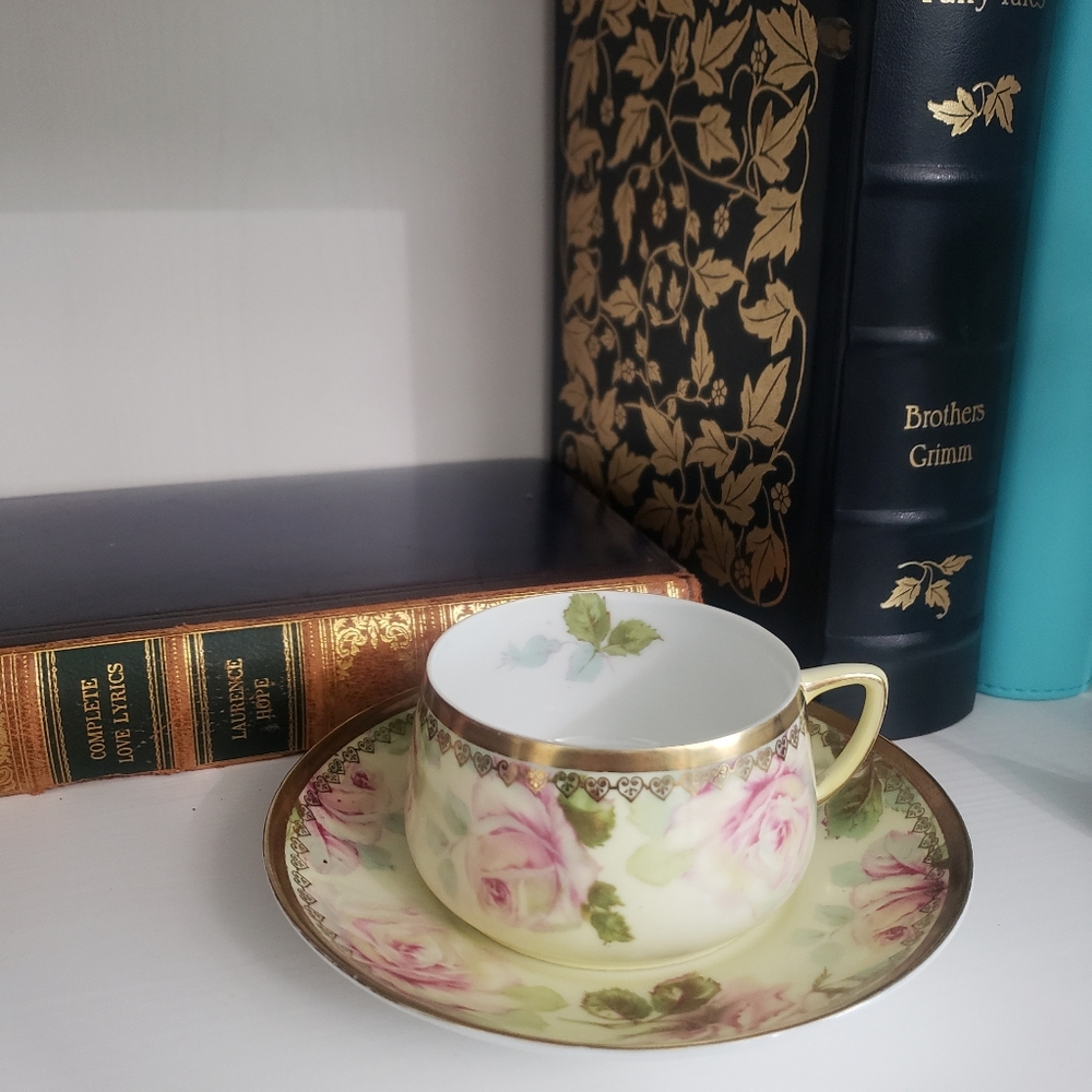 Antique tea cup and saucer